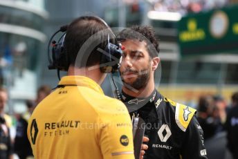 World © Octane Photographic Ltd. Formula 1 – Italian GP - Grid. Renault Sport F1 Team RS19 – Daniel Ricciardo. Autodromo Nazionale Monza, Monza, Italy. Sunday 8th September 2019.