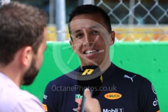 World © Octane Photographic Ltd. Formula 1 – Italian GP - Grid. Aston Martin Red Bull Racing RB15 – Alexander Albon. Autodromo Nazionale Monza, Monza, Italy. Sunday 8th September 2019.