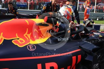 World © Octane Photographic Ltd. Formula 1 – Italian GP - Grid. Aston Martin Red Bull Racing RB15 – Max Verstappen. Autodromo Nazionale Monza, Monza, Italy. Sunday 8th September 2019.