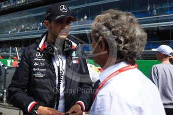 World © Octane Photographic Ltd. Formula 1 – Italian GP - Grid. Mercedes AMG Petronas Motorsport AMG F1 W10 EQ Power+ reserve driver - Esteban Ocon. Autodromo Nazionale Monza, Monza, Italy. Sunday 8th September 2019.