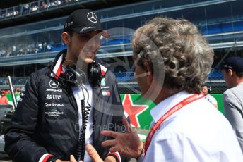 World © Octane Photographic Ltd. Formula 1 – Italian GP - Grid. Mercedes AMG Petronas Motorsport AMG F1 W10 EQ Power+ reserve driver - Esteban Ocon. Autodromo Nazionale Monza, Monza, Italy. Sunday 8th September 2019.