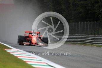 World © Octane Photographic Ltd. Formula 1 – Italian GP - Practice 1. Scuderia Ferrari SF90 – Sebastian Vettel. Autodromo Nazionale Monza, Monza, Italy. Friday 6th September 2019.