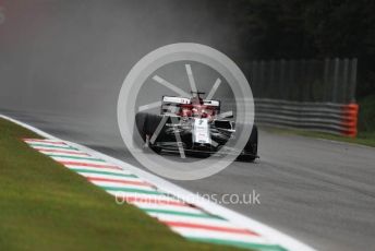 World © Octane Photographic Ltd. Formula 1 – Italian GP - Practice 1. Alfa Romeo Racing C38 – Kimi Raikkonen. Autodromo Nazionale Monza, Monza, Italy. Friday 6th September 2019.