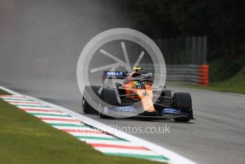 World © Octane Photographic Ltd. Formula 1 – Italian GP - Practice 1. McLaren MCL34 – Lando Norris. Autodromo Nazionale Monza, Monza, Italy. Friday 6th September 2019.