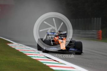 World © Octane Photographic Ltd. Formula 1 – Italian GP - Practice 1. McLaren MCL34 – Carlos Sainz. Autodromo Nazionale Monza, Monza, Italy. Friday 6th September 2019.