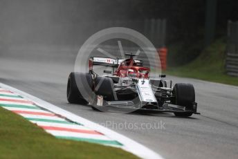 World © Octane Photographic Ltd. Formula 1 – Italian GP - Practice 1. Alfa Romeo Racing C38 – Kimi Raikkonen. Autodromo Nazionale Monza, Monza, Italy. Friday 6th September 2019.