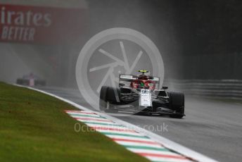 World © Octane Photographic Ltd. Formula 1 – Italian GP - Practice 1. Alfa Romeo Racing C38 – Antonio Giovinazzi. Autodromo Nazionale Monza, Monza, Italy. Friday 6th September 2019.