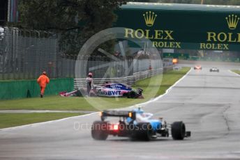 World © Octane Photographic Ltd. Formula 1 – Italian GP - Practice 1. SportPesa Racing Point RP19 - Sergio Perez. Autodromo Nazionale Monza, Monza, Italy. Friday 6th September 2019.