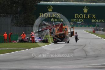 World © Octane Photographic Ltd. Formula 1 – Italian GP - Practice 1. SportPesa Racing Point RP19 - Sergio Perez. Autodromo Nazionale Monza, Monza, Italy. Friday 6th September 2019.