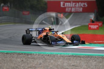 World © Octane Photographic Ltd. Formula 1 – Italian GP - Practice 1. McLaren MCL34 – Lando Norris. Autodromo Nazionale Monza, Monza, Italy. Friday 6th September 2019.