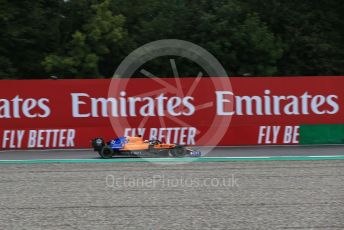 World © Octane Photographic Ltd. Formula 1 – Italian GP - Practice 1. McLaren MCL34 – Carlos Sainz. Autodromo Nazionale Monza, Monza, Italy. Friday 6th September 2019.