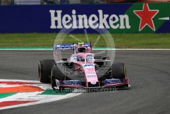 World © Octane Photographic Ltd. Formula 1 – Italian GP - Practice 2. SportPesa Racing Point RP19 – Lance Stroll. Autodromo Nazionale Monza, Monza, Italy. Friday 6th September 2019.