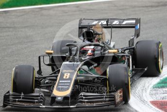 World © Octane Photographic Ltd. Formula 1 – Italian GP - Practice 2. Rich Energy Haas F1 Team VF19 – Romain Grosjean. Autodromo Nazionale Monza, Monza, Italy. Friday 6th September 2019.