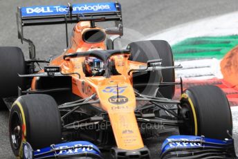 World © Octane Photographic Ltd. Formula 1 – Italian GP - Practice 2. McLaren MCL34 – Carlos Sainz. Autodromo Nazionale Monza, Monza, Italy. Friday 6th September 2019.