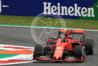 World © Octane Photographic Ltd. Formula 1 – Italian GP - Practice 2. Scuderia Ferrari SF90 – Charles Leclerc. Autodromo Nazionale Monza, Monza, Italy. Friday 6th September 2019.