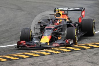 World © Octane Photographic Ltd. Formula 1 – Italian GP - Practice 2. Aston Martin Red Bull Racing RB15 – Alexander Albon. Autodromo Nazionale Monza, Monza, Italy. Friday 6th September 2019.