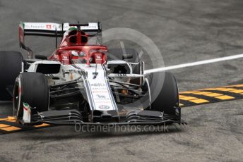 World © Octane Photographic Ltd. Formula 1 – Italian GP - Practice 2. Alfa Romeo Racing C38 – Kimi Raikkonen. Autodromo Nazionale Monza, Monza, Italy. Friday 6th September 2019.