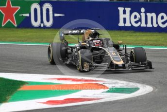 World © Octane Photographic Ltd. Formula 1 – Italian GP - Practice 2. Rich Energy Haas F1 Team VF19 – Romain Grosjean. Autodromo Nazionale Monza, Monza, Italy. Friday 6th September 2019.