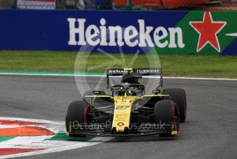 World © Octane Photographic Ltd. Formula 1 – Italian GP - Practice 2. Renault Sport F1 Team RS19 – Nico Hulkenberg. Autodromo Nazionale Monza, Monza, Italy. Friday 6th September 2019.