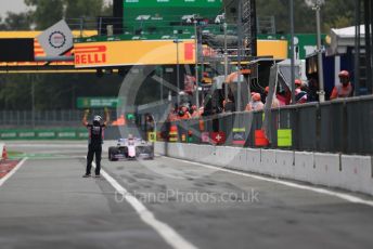 World © Octane Photographic Ltd. Formula 1 – Italian GP - Practice 2. SportPesa Racing Point RP19 – Lance Stroll. Autodromo Nazionale Monza, Monza, Italy. Friday 6th September 2019.