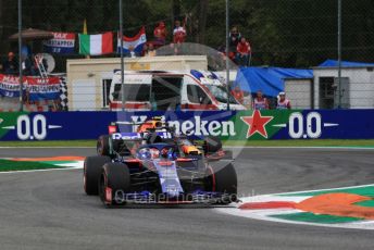 World © Octane Photographic Ltd. Formula 1 – Italian GP - Practice 2. Scuderia Toro Rosso STR14 – Daniil Kvyat. Autodromo Nazionale Monza, Monza, Italy. Friday 6th September 2019.