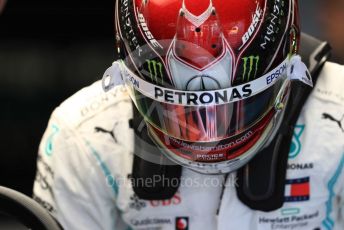 World © Octane Photographic Ltd. Formula 1 – Italian GP - Practice 3. Mercedes AMG Petronas Motorsport AMG F1 W10 EQ Power+ - Lewis Hamilton. Autodromo Nazionale Monza, Monza, Italy. Saturday 7th September 2019.