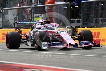 World © Octane Photographic Ltd. Formula 1 – Italian GP - Practice 3. SportPesa Racing Point RP19 - Sergio Perez. Autodromo Nazionale Monza, Monza, Italy. Saturday 7th September 2019.