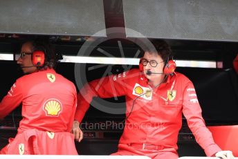 World © Octane Photographic Ltd. Formula 1 - Italian GP - Paddock. Mattia Binotto – Team Principal of Scuderia Ferrari. Autodromo Nazionale Monza, Monza, Italy. Saturday 7th September 2019.