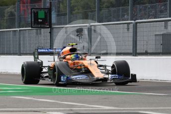 World © Octane Photographic Ltd. Formula 1 – Italian GP - Practice 3. McLaren MCL34 – Lando Norris. Autodromo Nazionale Monza, Monza, Italy. Saturday 7th September 2019.