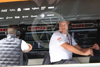 World © Octane Photographic Ltd. Formula 1 - Italian GP - Practice 3. Paul James – Team Manager at McLaren. Autodromo Nazionale Monza, Monza, Italy. Saturday 7th September 2019.