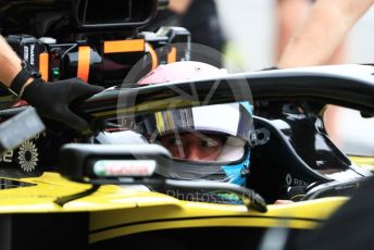 World © Octane Photographic Ltd. Formula 1 – Italian GP - Practice 3. Renault Sport F1 Team RS19 – Daniel Ricciardo. Autodromo Nazionale Monza, Monza, Italy. Saturday 7th September 2019.