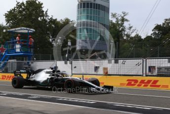 World © Octane Photographic Ltd. Formula 1 – Italian GP - Practice 3. Mercedes AMG Petronas Motorsport AMG F1 W10 EQ Power+ - Lewis Hamilton. Autodromo Nazionale Monza, Monza, Italy. Saturday 7th September 2019.