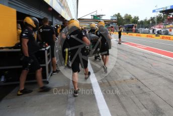 World © Octane Photographic Ltd. Formula 1 – Italian GP - Practice 3. Renault Sport F1 Team RS19. Autodromo Nazionale Monza, Monza, Italy. Saturday 7th September 2019.