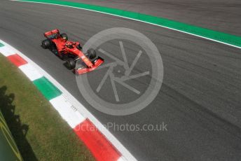 World © Octane Photographic Ltd. Formula 1 – Italian GP - Qualifying. Scuderia Ferrari SF90 – Charles Leclerc. Autodromo Nazionale Monza, Monza, Italy. Saturday 7th September 2019.