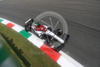 World © Octane Photographic Ltd. Formula 1 – Italian GP - Qualifying. Alfa Romeo Racing C38 – Kimi Raikkonen. Autodromo Nazionale Monza, Monza, Italy. Saturday 7th September 2019.