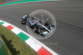 World © Octane Photographic Ltd. Formula 1 – Italian GP - Qualifying. Mercedes AMG Petronas Motorsport AMG F1 W10 EQ Power+ - Lewis Hamilton. Autodromo Nazionale Monza, Monza, Italy. Saturday 7th September 2019.