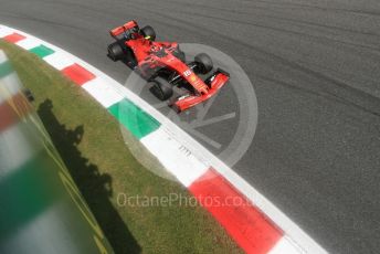 World © Octane Photographic Ltd. Formula 1 – Italian GP - Qualifying. Scuderia Ferrari SF90 – Charles Leclerc. Autodromo Nazionale Monza, Monza, Italy. Saturday 7th September 2019.