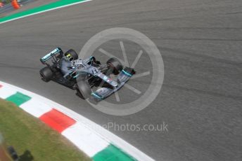 World © Octane Photographic Ltd. Formula 1 – Italian GP - Qualifying. Mercedes AMG Petronas Motorsport AMG F1 W10 EQ Power+ - Valtteri Bottas. Autodromo Nazionale Monza, Monza, Italy. Saturday 7th September 2019.