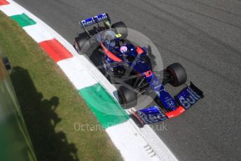 World © Octane Photographic Ltd. Formula 1 – Italian GP - Qualifying. Scuderia Toro Rosso - Pierre Gasly. Autodromo Nazionale Monza, Monza, Italy. Saturday 7th September 2019.