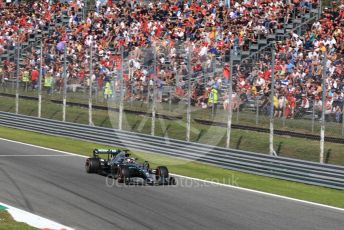 World © Octane Photographic Ltd. Formula 1 – Italian GP - Qualifying. Mercedes AMG Petronas Motorsport AMG F1 W10 EQ Power+ - Lewis Hamilton. Autodromo Nazionale Monza, Monza, Italy. Saturday 7th September 2019.