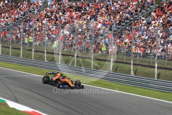 World © Octane Photographic Ltd. Formula 1 – Italian GP - Qualifying. McLaren MCL34 – Lando Norris. Autodromo Nazionale Monza, Monza, Italy. Saturday 7th September 2019.