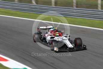 World © Octane Photographic Ltd. Formula 1 – Italian GP - Qualifying. Alfa Romeo Racing C38 – Antonio Giovinazzi. Autodromo Nazionale Monza, Monza, Italy. Saturday 7th September 2019.