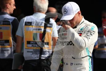 World © Octane Photographic Ltd. Formula 1 – Italian GP - Qualifying. Mercedes AMG Petronas Motorsport AMG F1 W10 EQ Power+ - Valtteri Bottas. Autodromo Nazionale Monza, Monza, Italy. Saturday 7th September 2019.