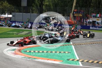 World © Octane Photographic Ltd. Formula 1 – Italian GP - Race. Scuderia Ferrari SF90 – Charles Leclerc. Autodromo Nazionale Monza, Monza, Italy. Sunday 8th September 2019.