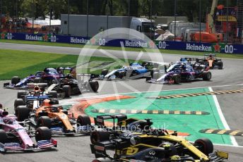 World © Octane Photographic Ltd. Formula 1 – Italian GP - Race. McLaren MCL34 – Carlos Sainz. Autodromo Nazionale Monza, Monza, Italy. Sunday 8th September 2019.