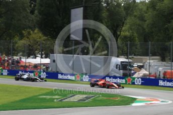 World © Octane Photographic Ltd. Formula 1 – Italian GP - Race. Scuderia Ferrari SF90 – Charles Leclerc. Autodromo Nazionale Monza, Monza, Italy. Sunday 8th September 2019.