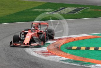 World © Octane Photographic Ltd. Formula 1 – Italian GP - Race. Scuderia Ferrari SF90 – Charles Leclerc. Autodromo Nazionale Monza, Monza, Italy. Sunday 8th September 2019.