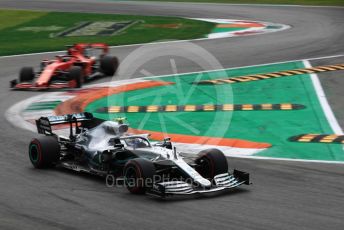 World © Octane Photographic Ltd. Formula 1 – Italian GP - Race. Mercedes AMG Petronas Motorsport AMG F1 W10 EQ Power+ - Valtteri Bottas. Autodromo Nazionale Monza, Monza, Italy. Sunday 8th September 2019.