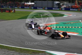 World © Octane Photographic Ltd. Formula 1 – Italian GP - Race. Aston Martin Red Bull Racing RB15 – Alexander Albon. Autodromo Nazionale Monza, Monza, Italy. Sunday 8th September 2019.