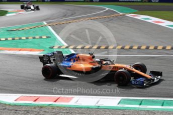 World © Octane Photographic Ltd. Formula 1 – Italian GP - Race. McLaren MCL34 – Carlos Sainz. Autodromo Nazionale Monza, Monza, Italy. Sunday 8th September 2019.